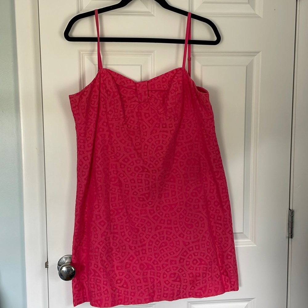Lily dress coral pink